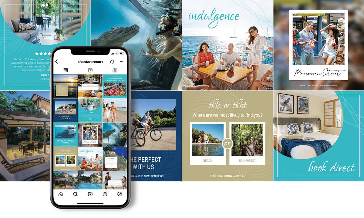 Shantara Resort Port Douglas - Social Media and Search Engine Marketing from Forte Marketing.