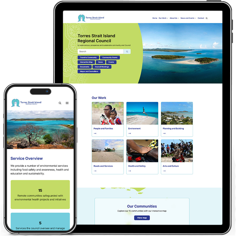 tsirc-the-solution Torres Strait Regional Council - Website Solution