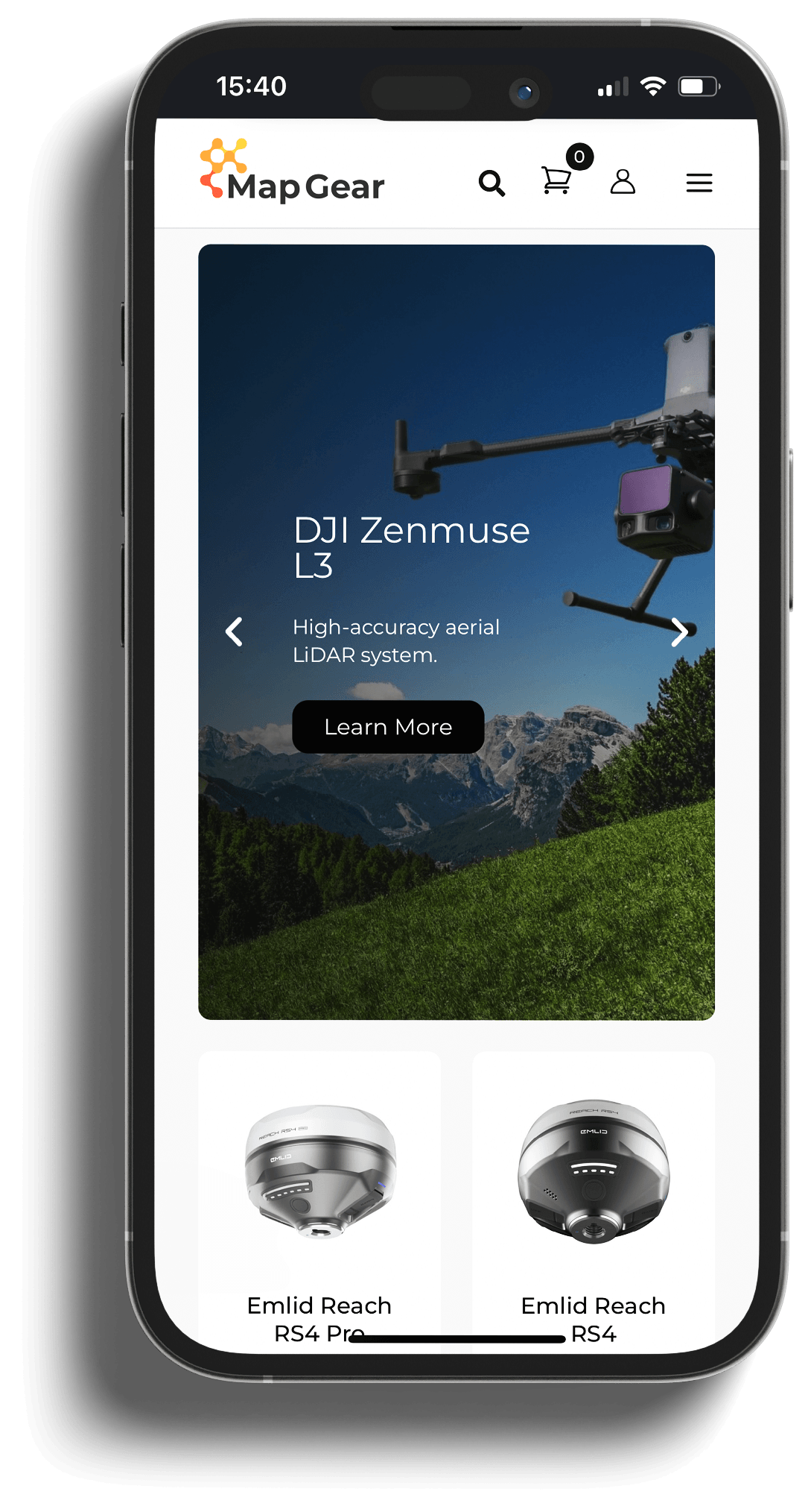 mapgear-mobile-view