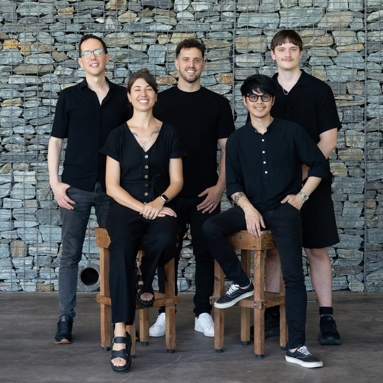 The Forte Marketing team stood together.