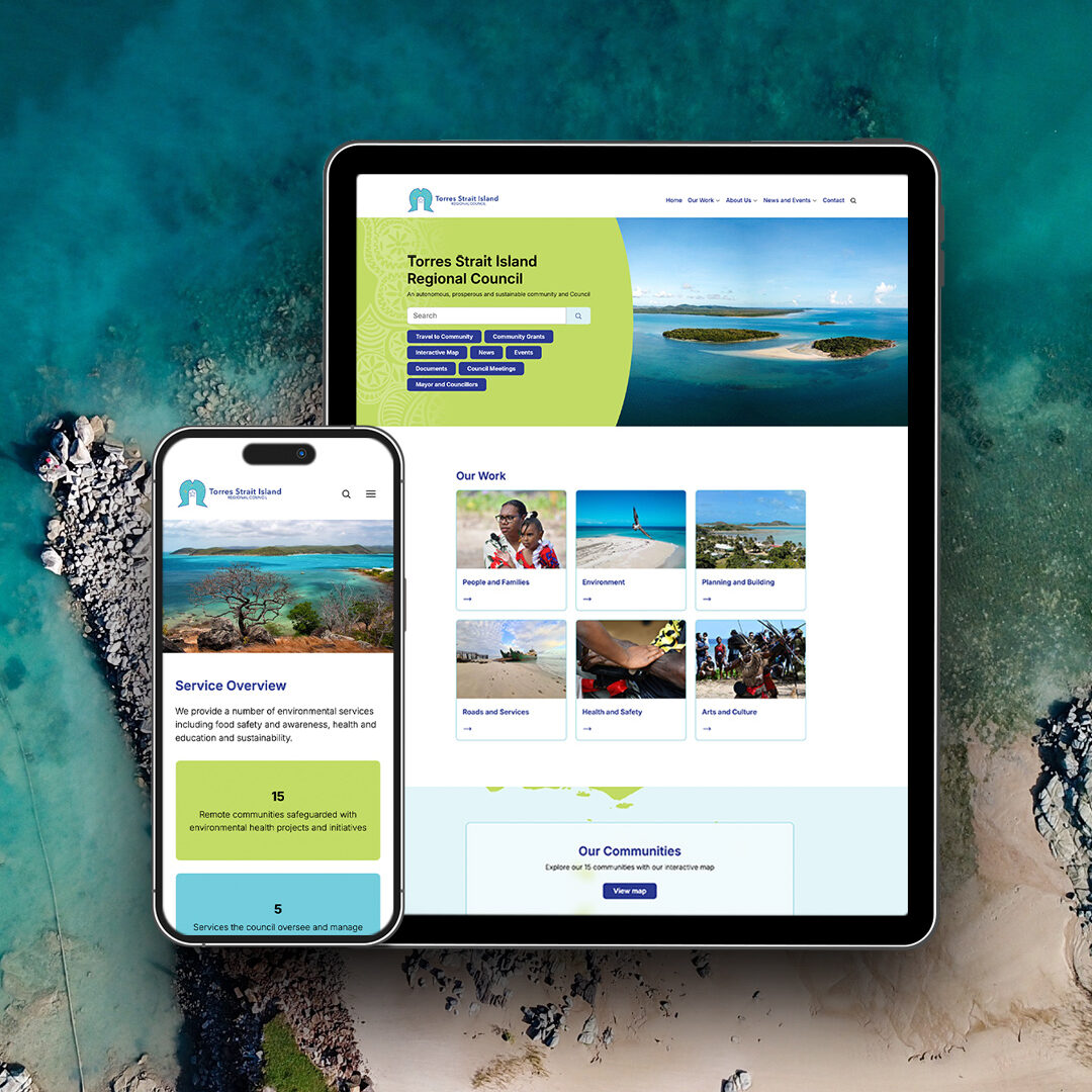 Torres Strait Regional Council - Forte Marketing Website Showcase
